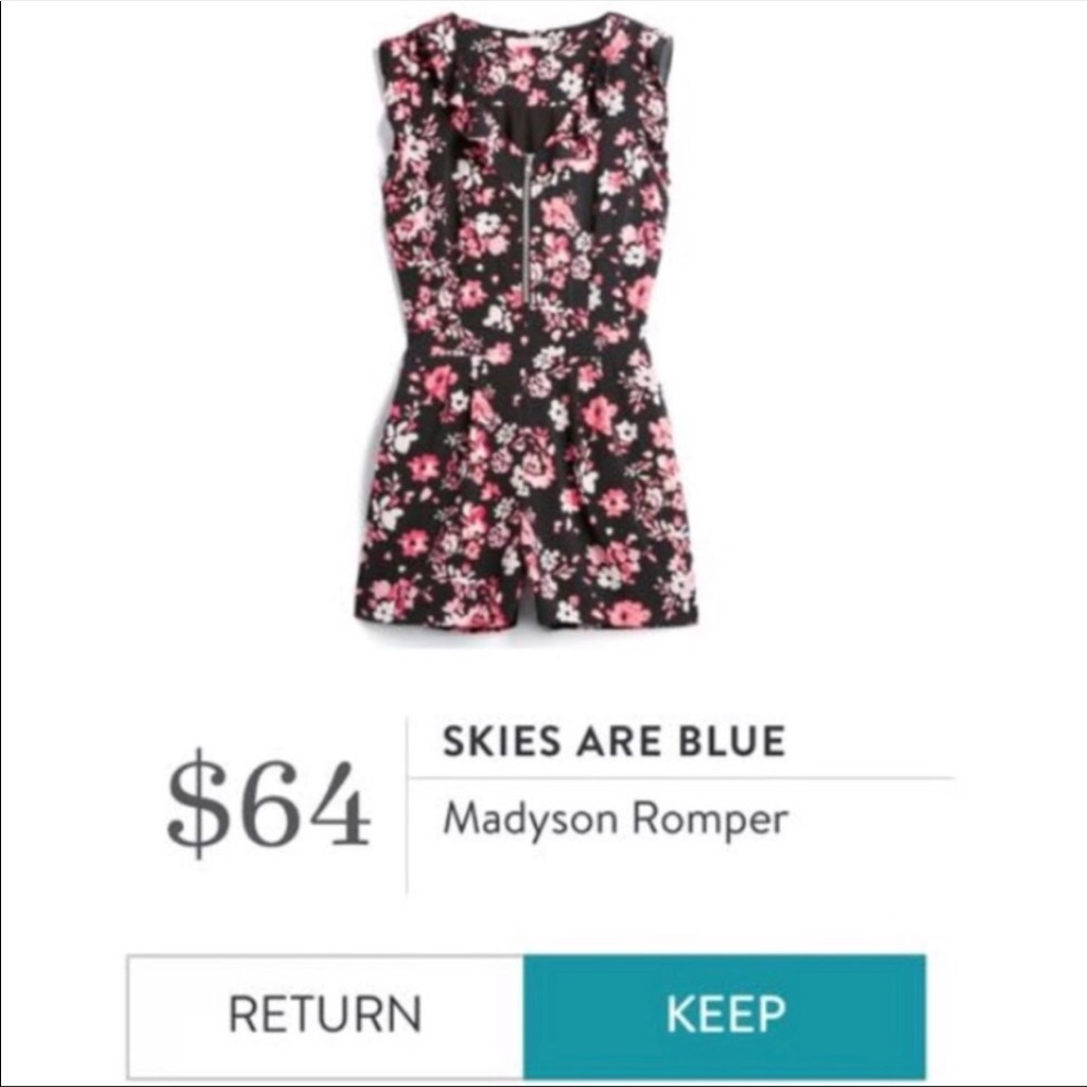 Floral romper